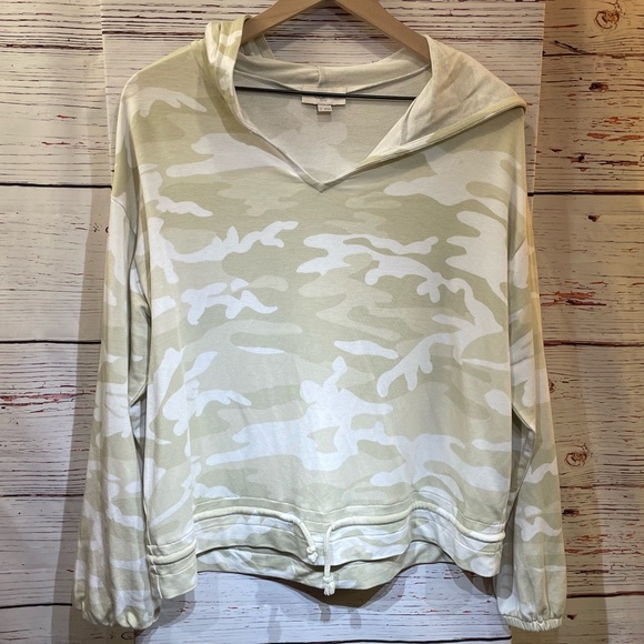 LOFT Green Camo Sweatsuit - size S - Picture 4 of 11